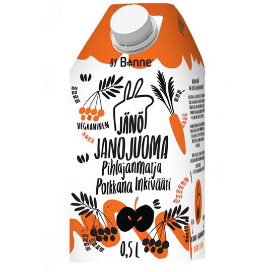Janojuoma Pihlajanmarja, Porkkana & Inkivääri - 25% alennus