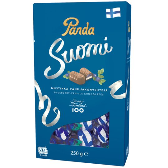 Suklaakonvehteja Mustikka & Vanilja - 31% alennus