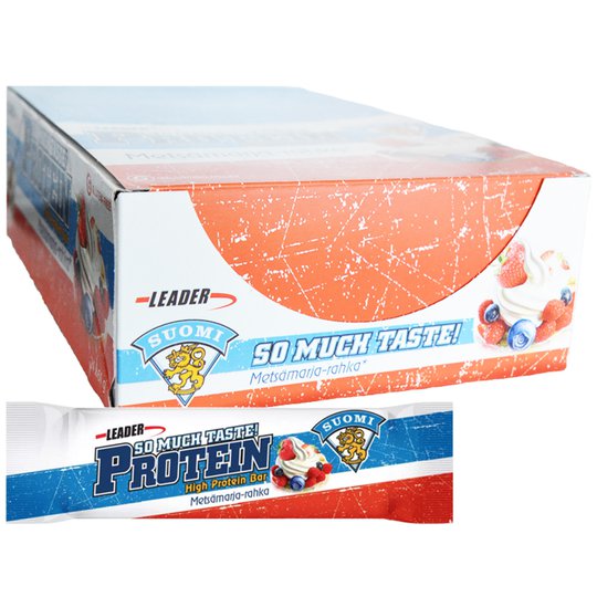 Laatikollinen proteiinipatukoita "Forest Berries" 24 x 61 g - 67% alennus