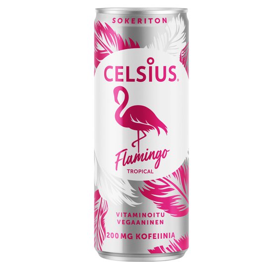 Celsius Flamingo Tropical - 39% alennus