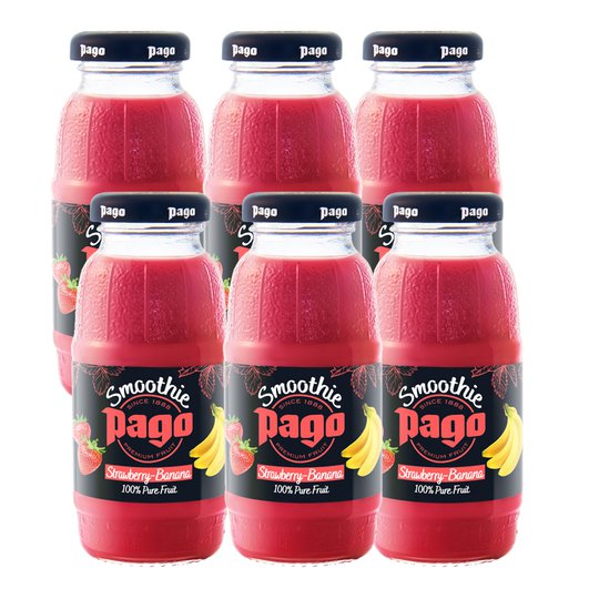 Smoothie Mansikka & Banaani 6kpl - 33% alennus