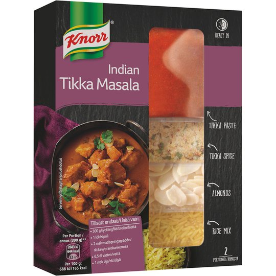 Ateria-ainekset "Tikka Masala" 190 g - 72% alennus