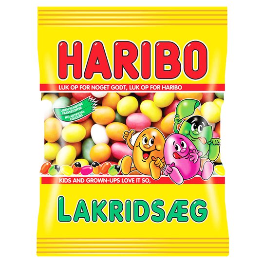 Makeiset "Lakritsimunat" 135 g - 62% alennus