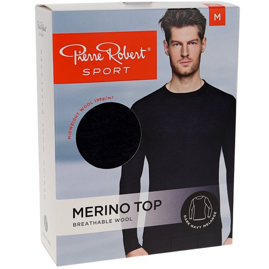 Merinovillapaita Dark Navy Koko M - 56% alennus
