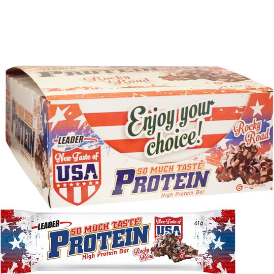 Proteiinipatukoita Rocky Road 24kpl - 25% alennus