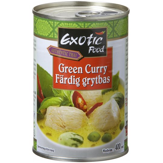 Kastikepohja Vihreä Curry 400 ml - 65% alennus