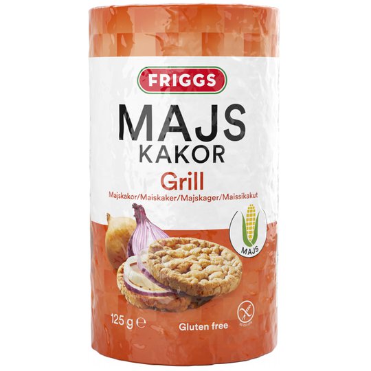 Maissikakut "Grill" 125g - 48% alennus