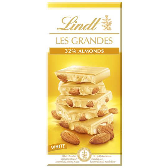 Valkosuklaa "Almonds" 150g - 50% alennus