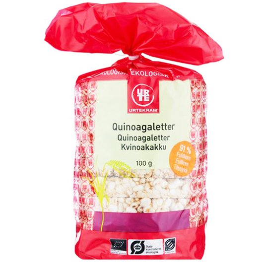 Täysjyväkakut "Quinoa" 100 g - 55% alennus