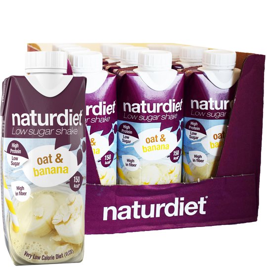 Ruokavalionkorvike Oat & Banana 12kpl - 32% alennus