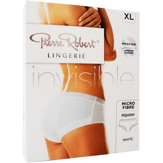 Micro invisible Hipster, White XL - 54% alennus
