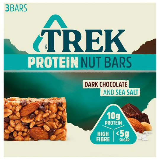 Proteiinipähkinäpatukat Tumma Suklaa & Merisuola 3kpl - 29% alennus