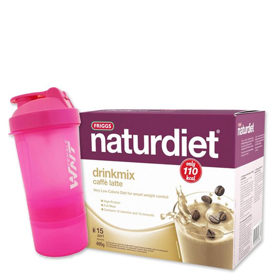 Ateriankorvikkeita "Caffe Latte" 495g + Shaker - 63% alennus