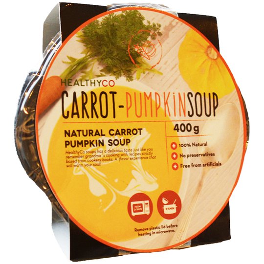 Keitto Porkkana & Kurpitsa 400g - 50% alennus