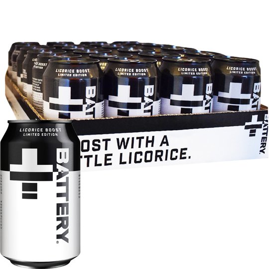Energiajuomat Licorice 24kpl - 33% alennus