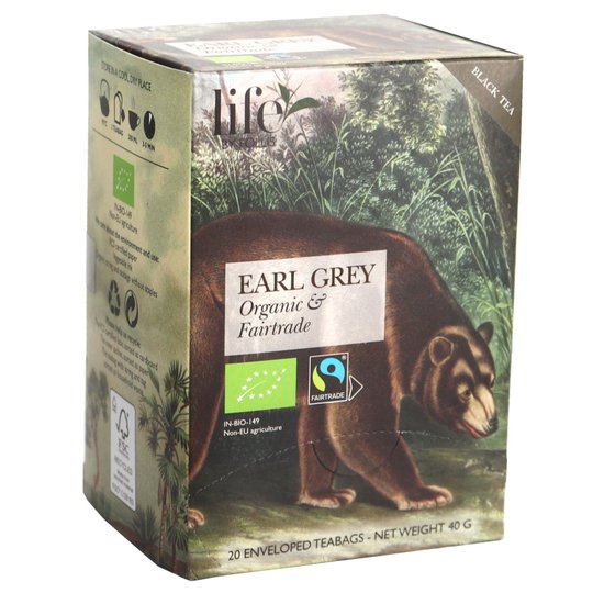 Luomu Musta Tee Earl Grey - 50% alennus