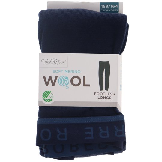 Merinovillapitkikset lapset, koko 158-164 navy - 52% alennus