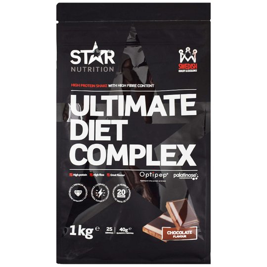 Proteiinijauhe "Ultimate Diet Complex Chocolate" 1kg - 0% alennus