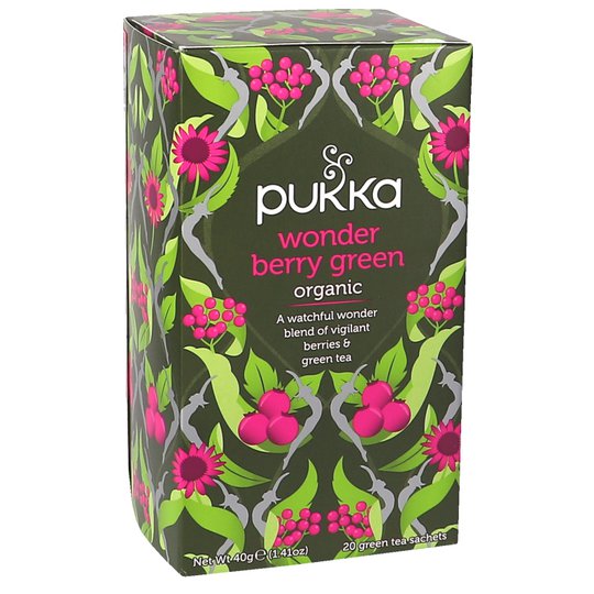 Luomu Vihreä Tee Wonder Berry - 27% alennus