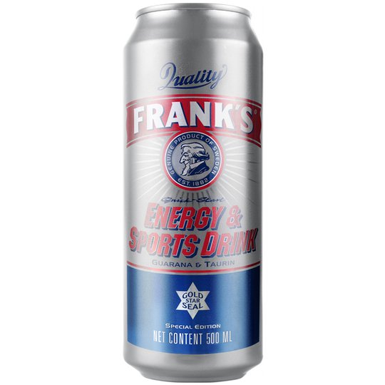 Energiajuoma Franks - 20% alennus