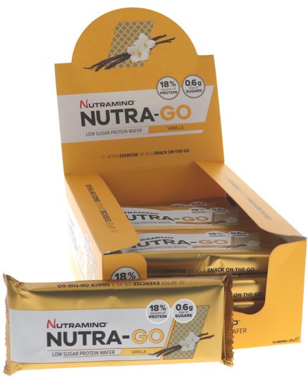 Proteiinivohvelit Vanilja 12kpl - 60% alennus