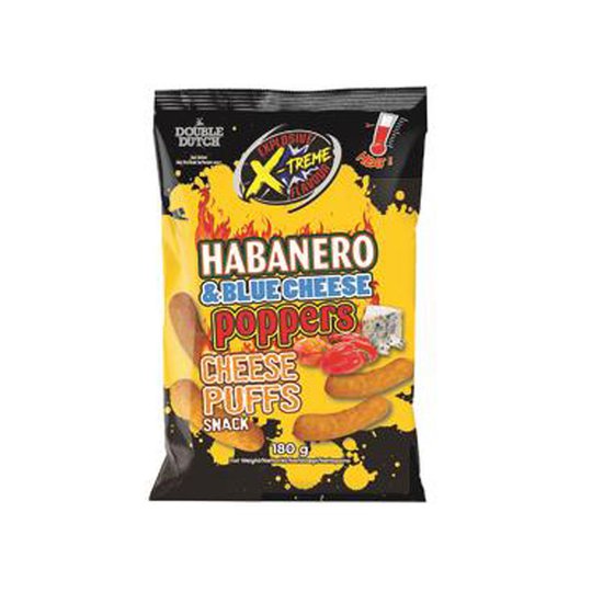 Juustonaksut Habanero & Blue Cheese - 60% alennus