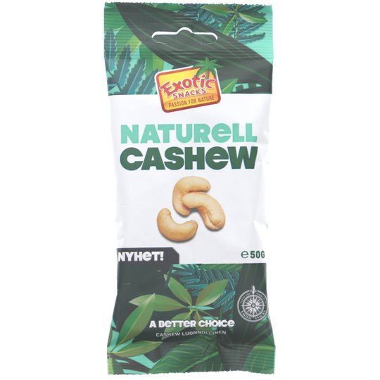 Luomu Cashewpähkinät - 25% alennus