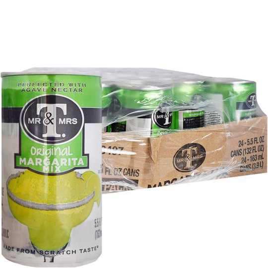 Laatikollinen "Margarita Mix" Juomia 24 x 163ml - 63% alennus