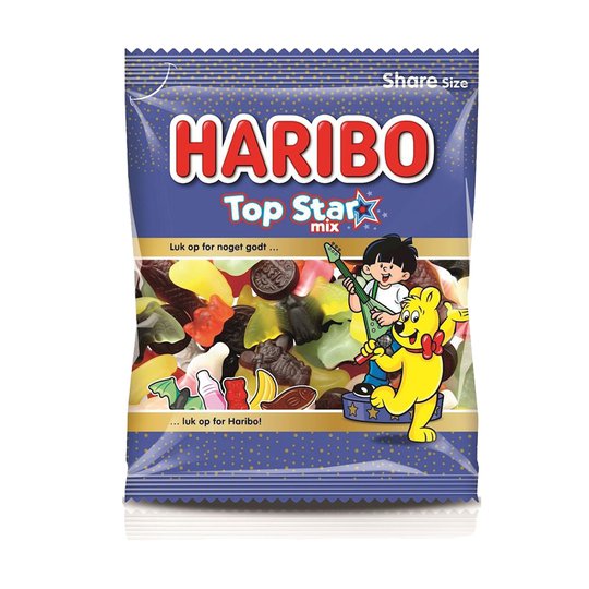 Karkkipussi Top Star Mix - 19% alennus