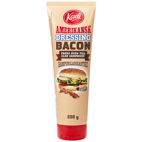 Hampurilaiskastike Bacon - 31% alennus