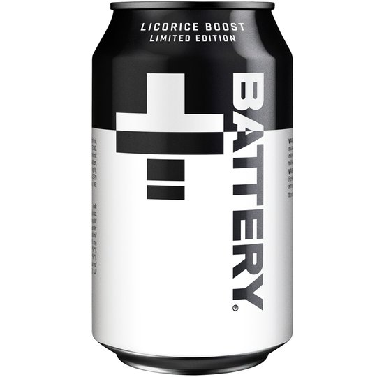 Energiajuoma Battery Licorice - 51% alennus