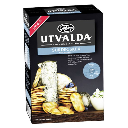 Voileipäkeksit Merisuolalla 100g - 60% alennus