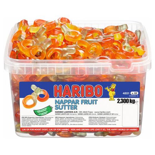 Karkkilaatikko "Hedelmätutit" 2,3kg - 20% alennus