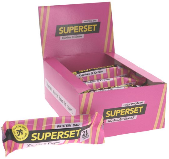 Proteiinipatukat Cookies & Cream 12kpl - 46% alennus