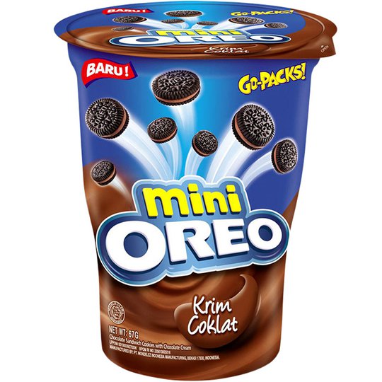 Keksit "Oreo Mini Chocolate" 67 g - 50% alennus