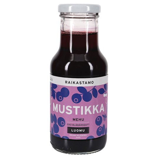 Luomu Mustikkamehu - 40% alennus