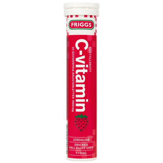C-vitamiinipore Mansikka - 36% alennus