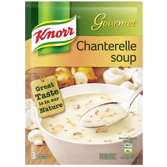 Kanttarelli ja Herkkusienikeitto 73g - 60% alennus