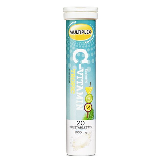 C-vitamiini valmiste "Tropical" 20 kpl - 50% alennus
