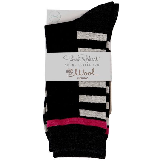 Merinovillasukat Charcoal 37-40 - 88% alennus