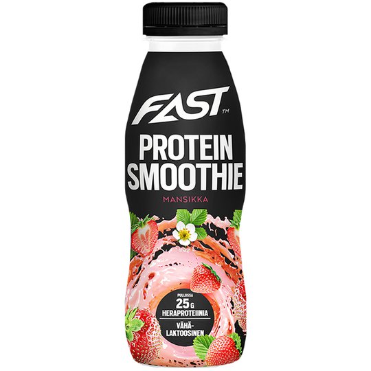 Proteiinismoothie Mansikka - 50% alennus