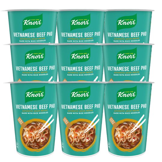 Kuppinuudelit Beef Pho 9kpl - 54% alennus