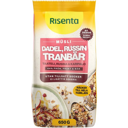 Mysli Rusina, Taateli & Karpalo - 22% alennus
