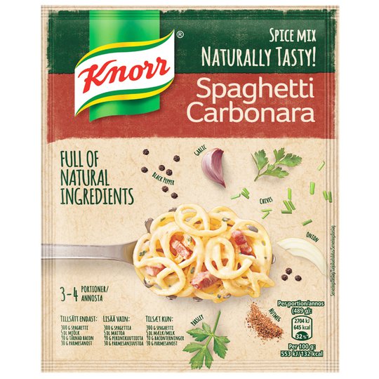 Mausteseos Pasta Carbonara - 41% alennus