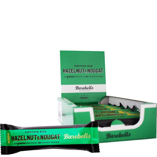 Proteiinipatukat Hazelnut & Nougat 12kpl - 38% alennus