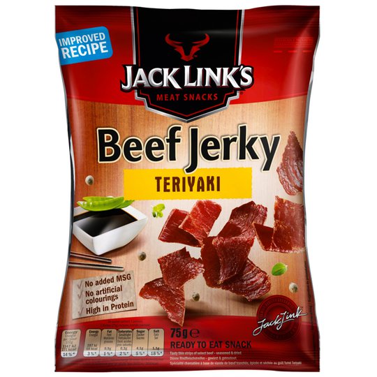Kuivattu liha, teriyaki 75 g - 33% alennus