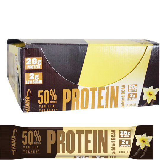 Laatikollinen Proteiinipatukoita "Vanilla & Yoghurt" 24 x 55g - 70% alennus