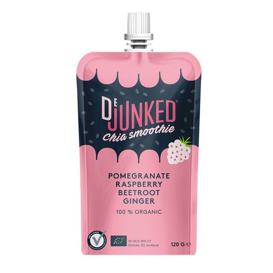 Luomu Smoothie Vadelma, Granaattiomena, Punajuuri & Inkivääri - 18% alennus