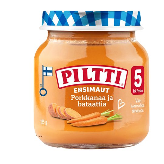 Lastenruoka Porkkanaa & Bataattia - 18% alennus