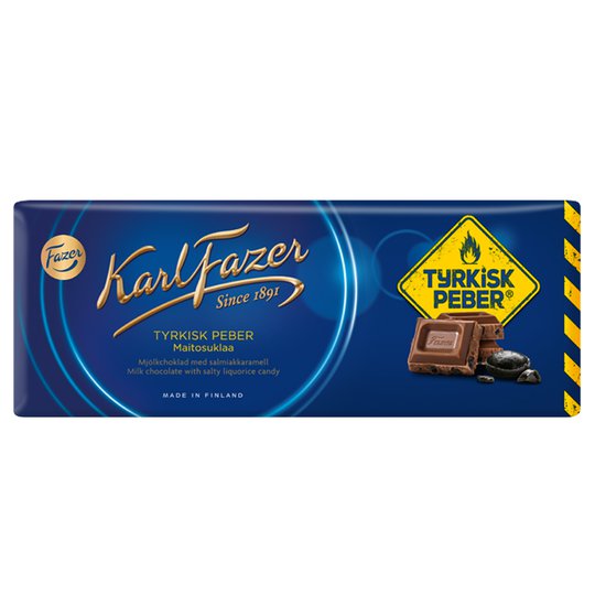 Suklaalevy "Tyrkisk Peber" 200g - 60% alennus